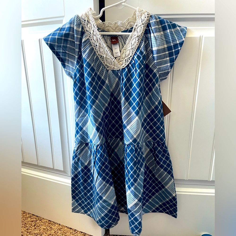 NWT plaid Tea Collection dress